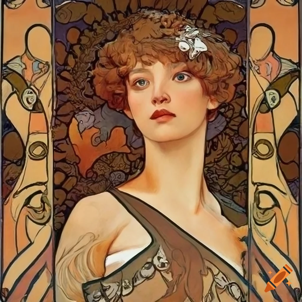 Artwork with James Gurney, Alphonse Mucha, and Norman Rockwell style features depicting a villain