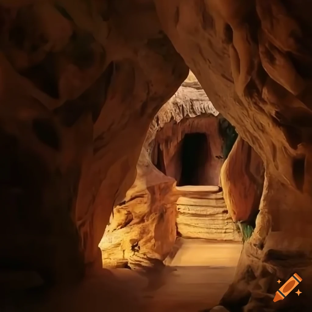 Entrance to Ali Baba's cave