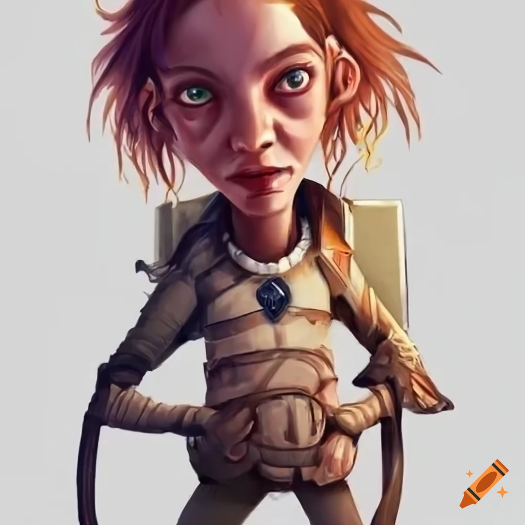 2D character illustration