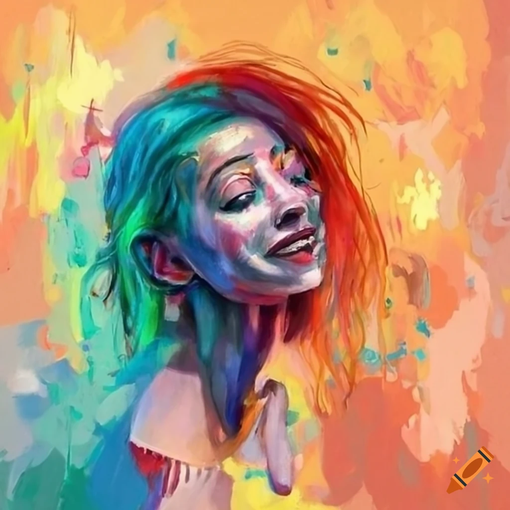 Utopic paintings of a happy community