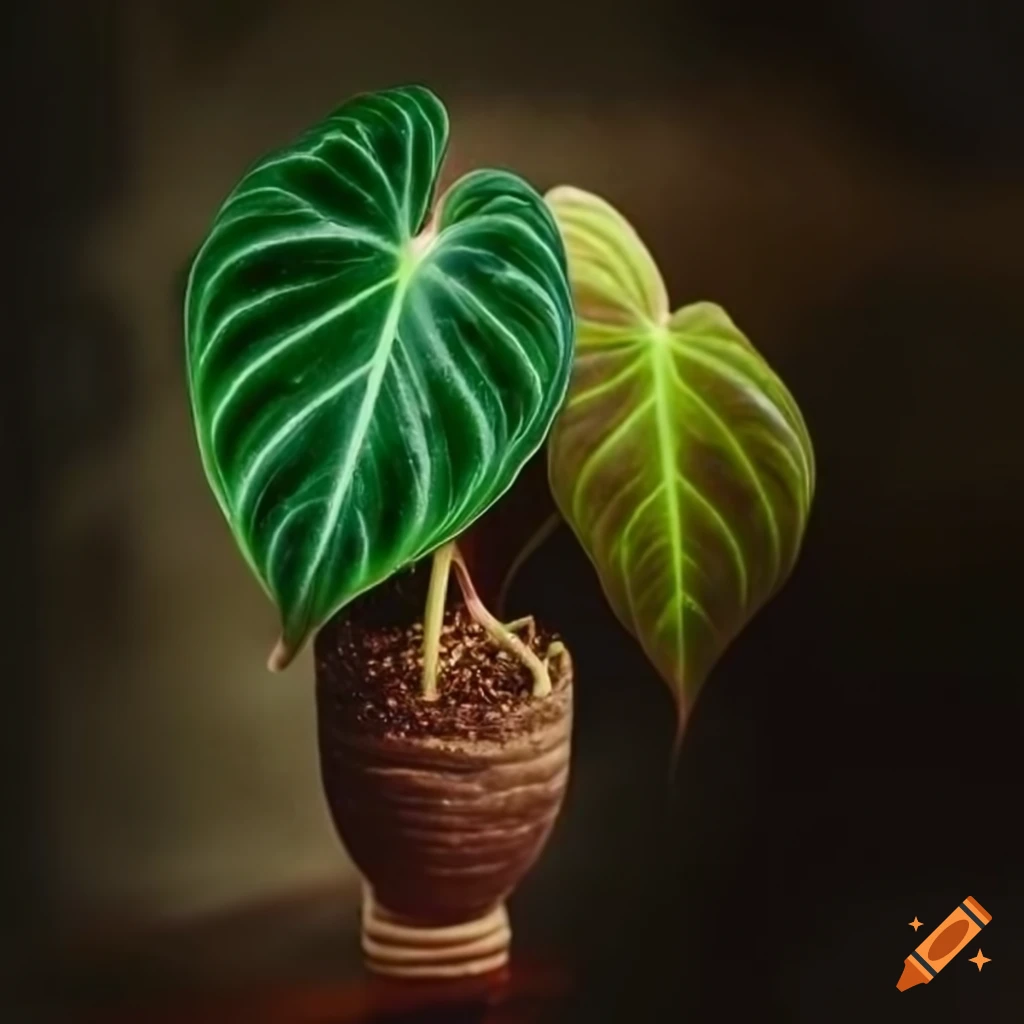 Philodendron verrucosum plant