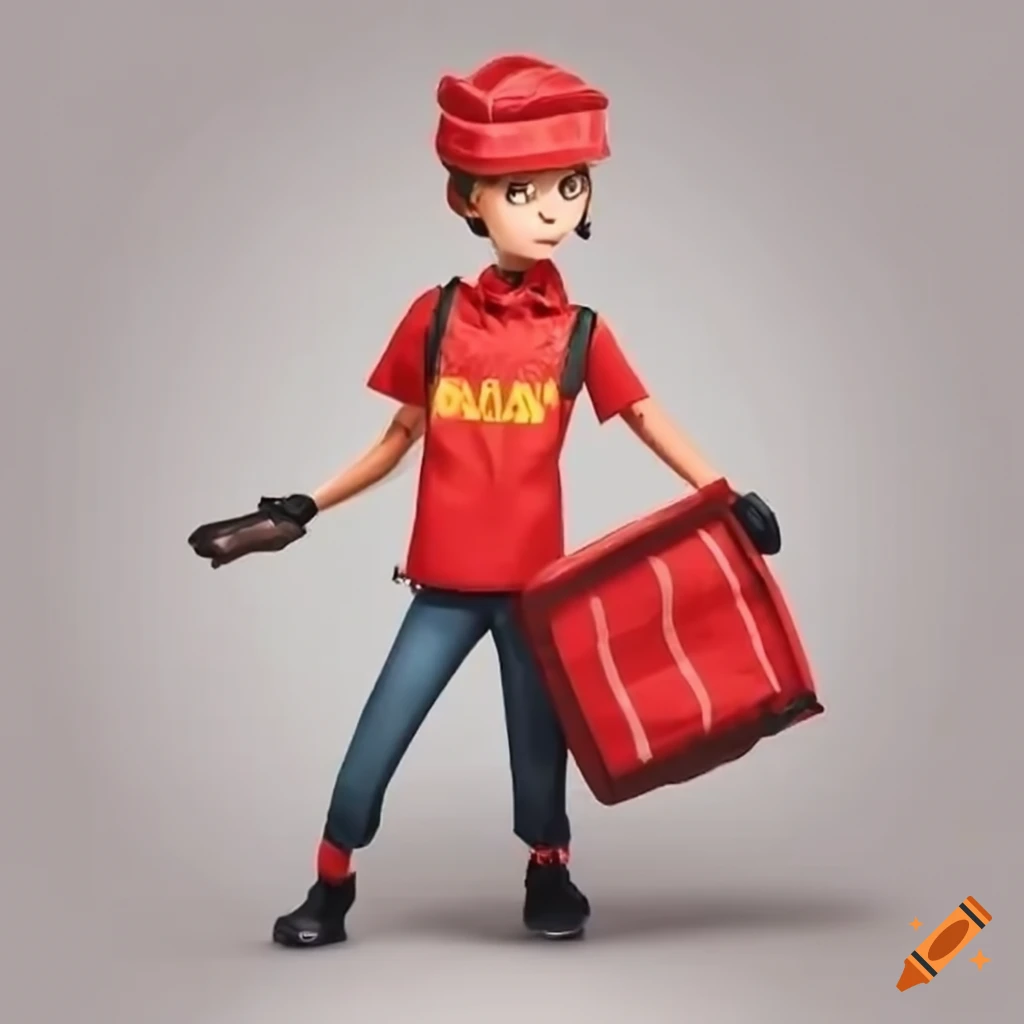 Food delivery person