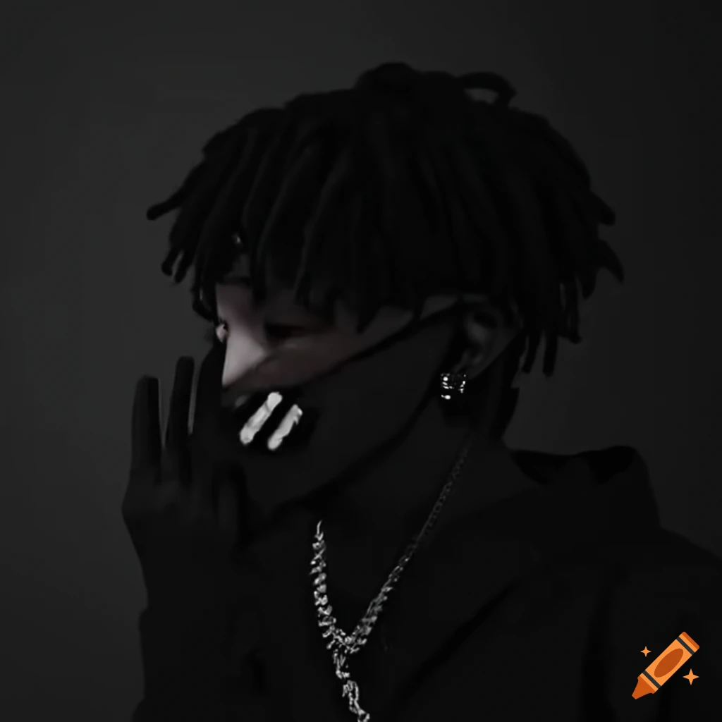Eboy black dark profile picture for Discord