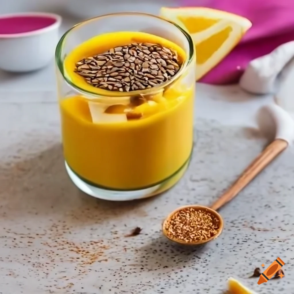 Breakfast of Mango and Yogurt Ingredients: 1 ripe mango, 1 cup of plain greek yogurt, 1 tablespoon of honey, 1 teaspoon of chia seeds