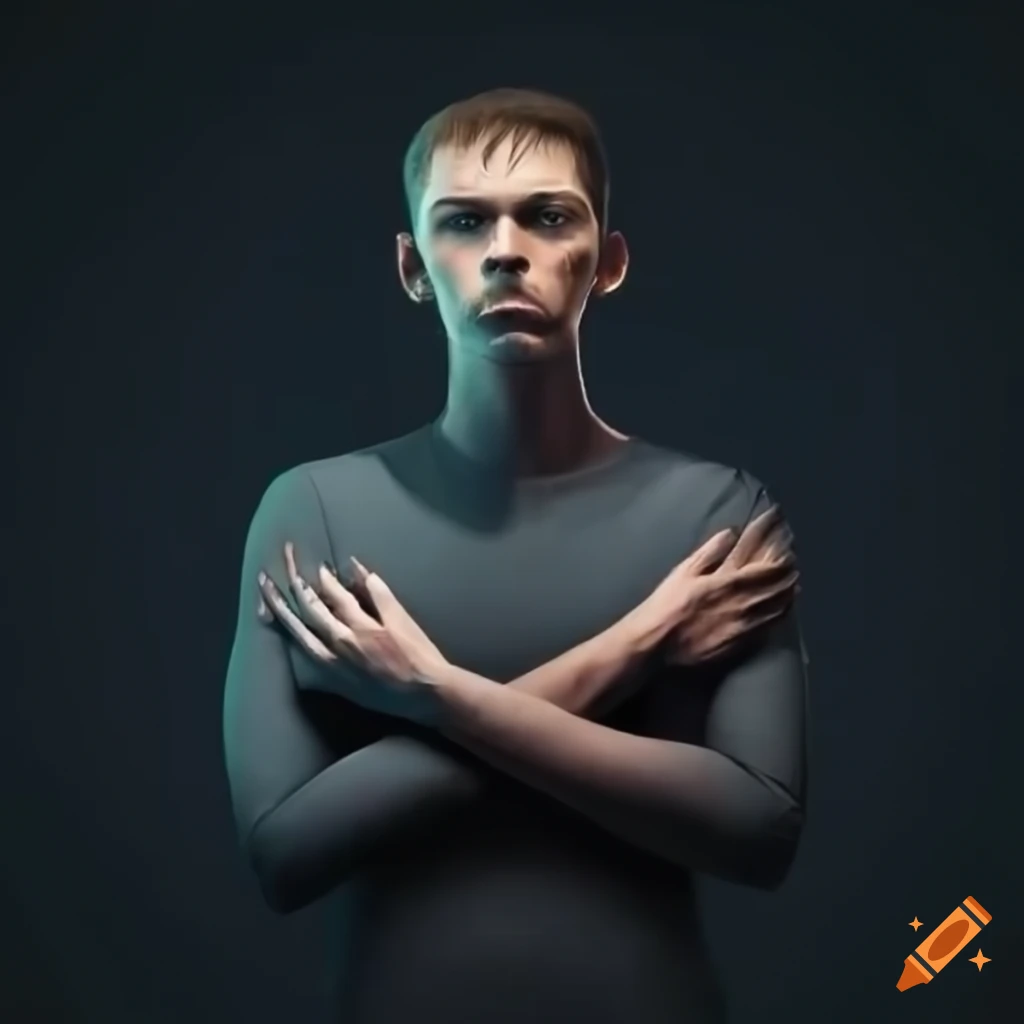 Man standing with arms crossed