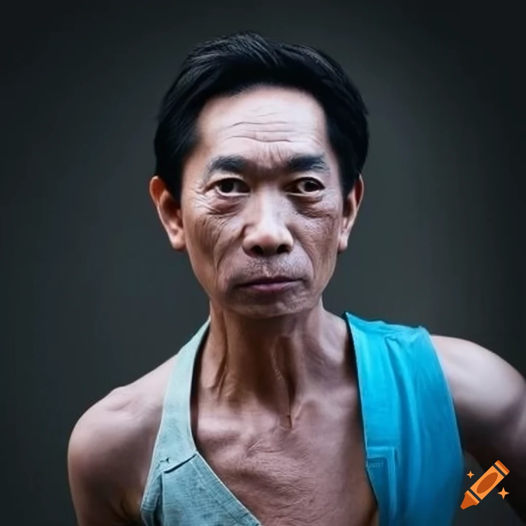 Middle aged Thai man in a casual shirt