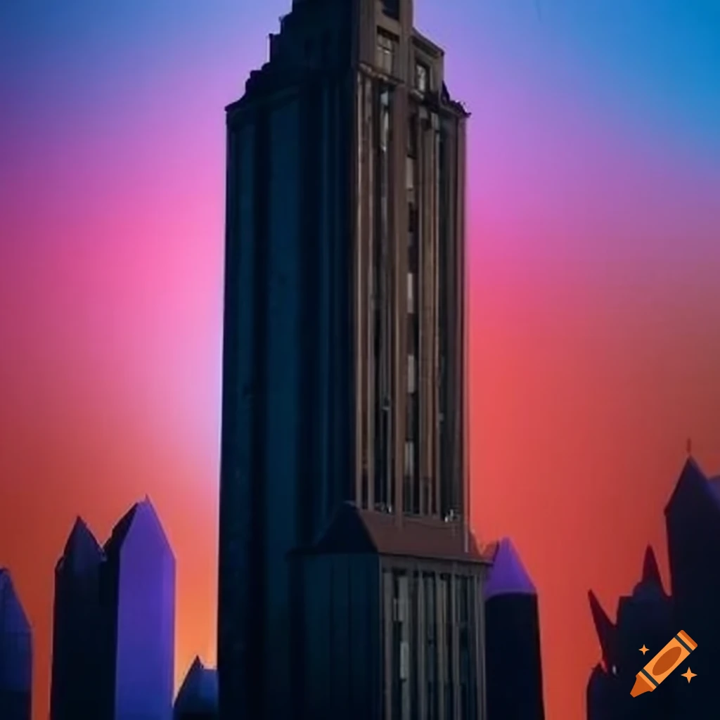 Hyperrealistic solo high-rise 'M.A.N. Tower' inspired by the Bamberger Building in Newark, NJ