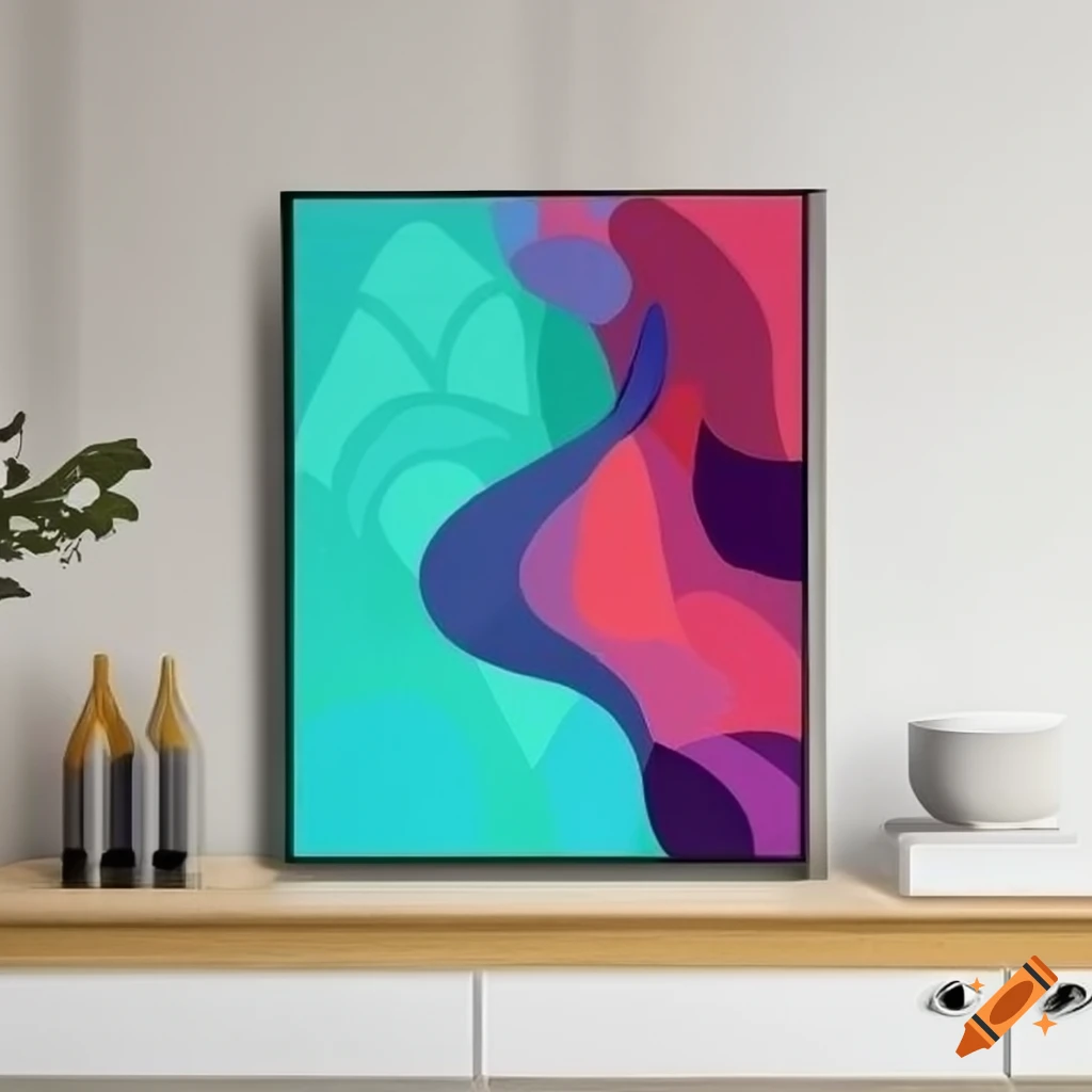 Stylized abstract artwork by craiyon with vibrant colors and unique ...