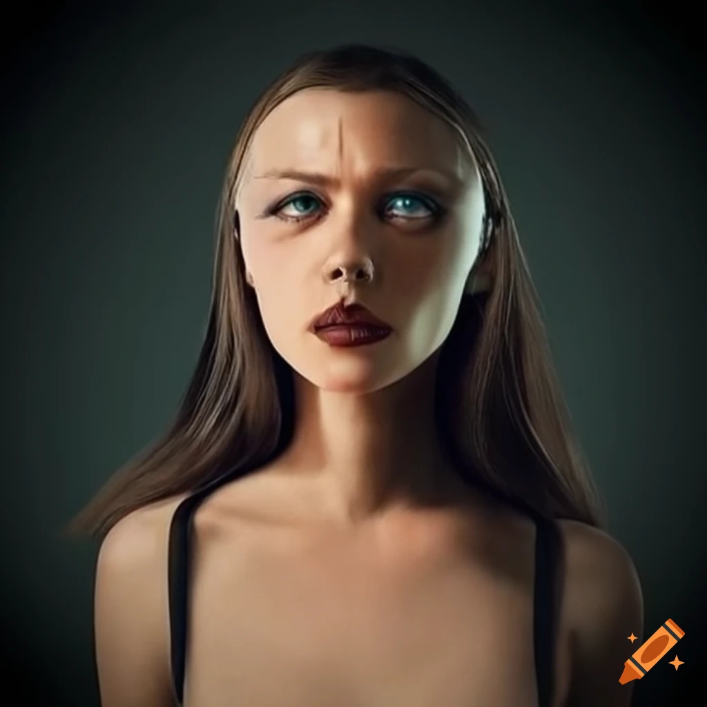 Annoyed woman
