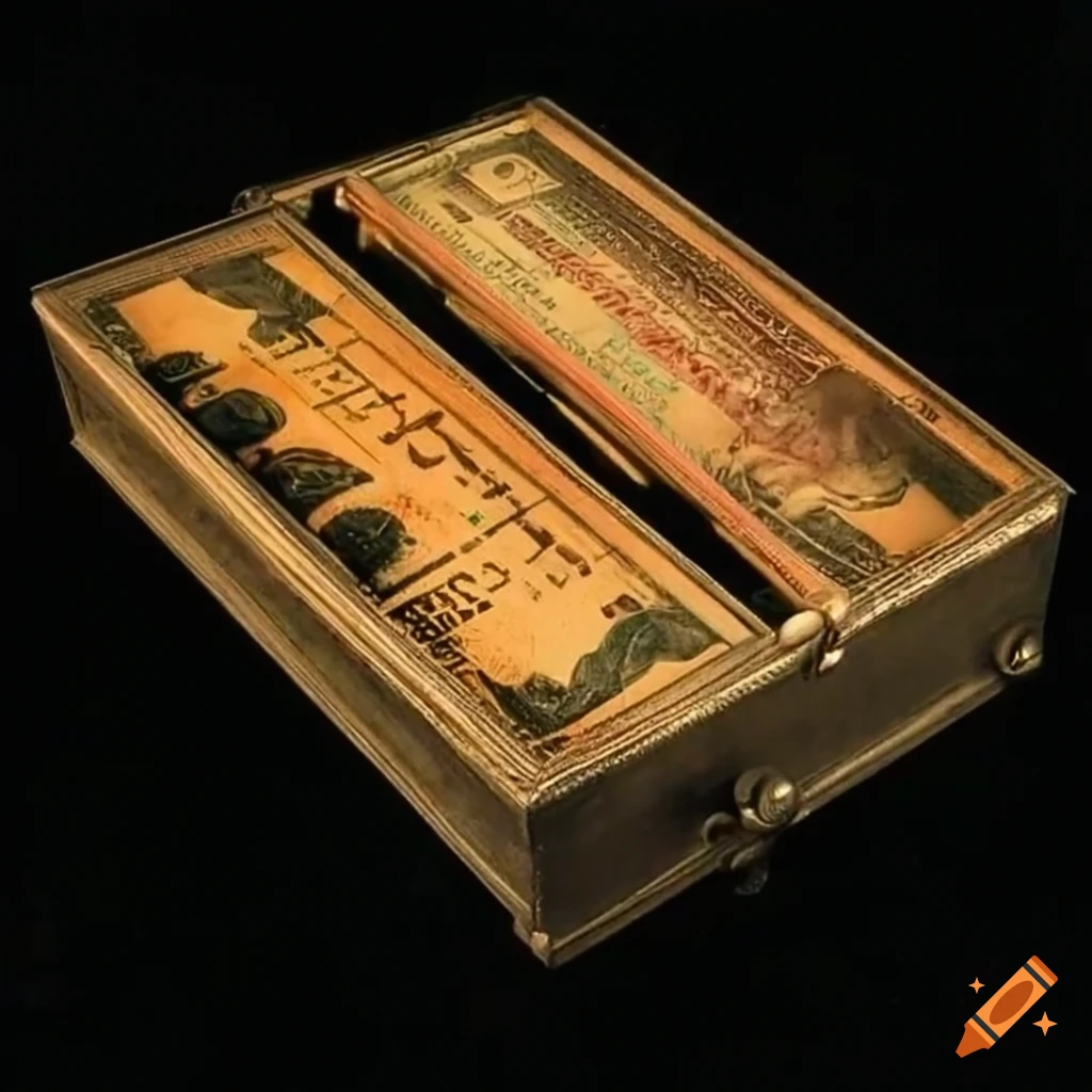 Vintage bills from 1894 in a cash drawer