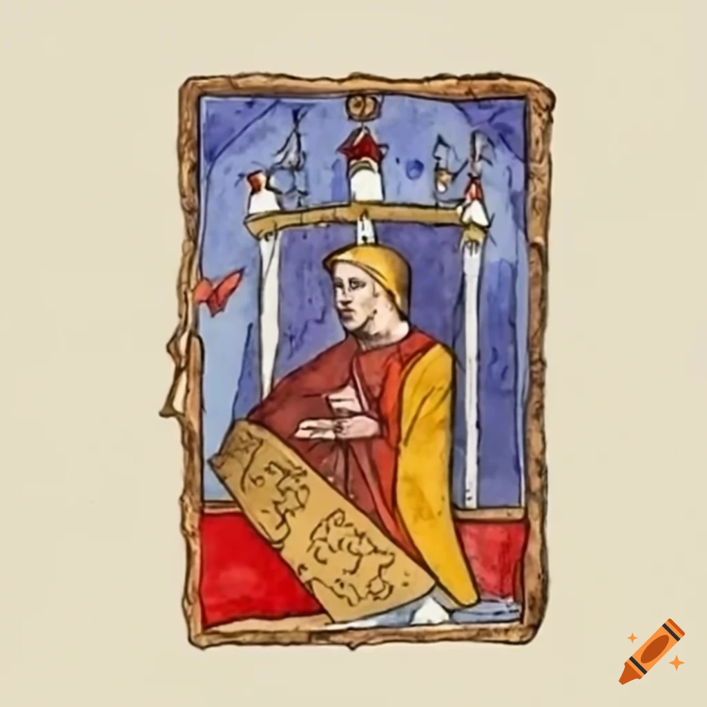 King Louis IX of France leading a Crusade in the Middle Ages