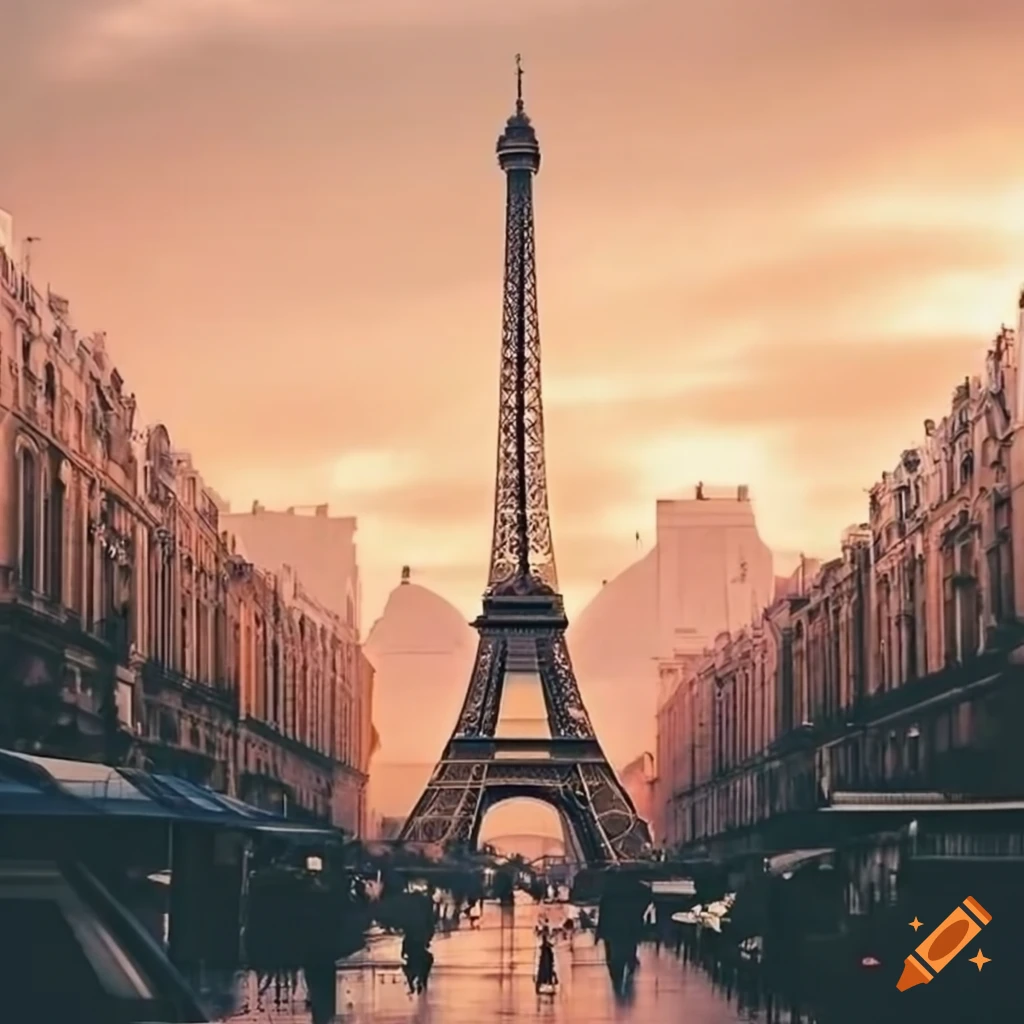 Paris, France cityscape view