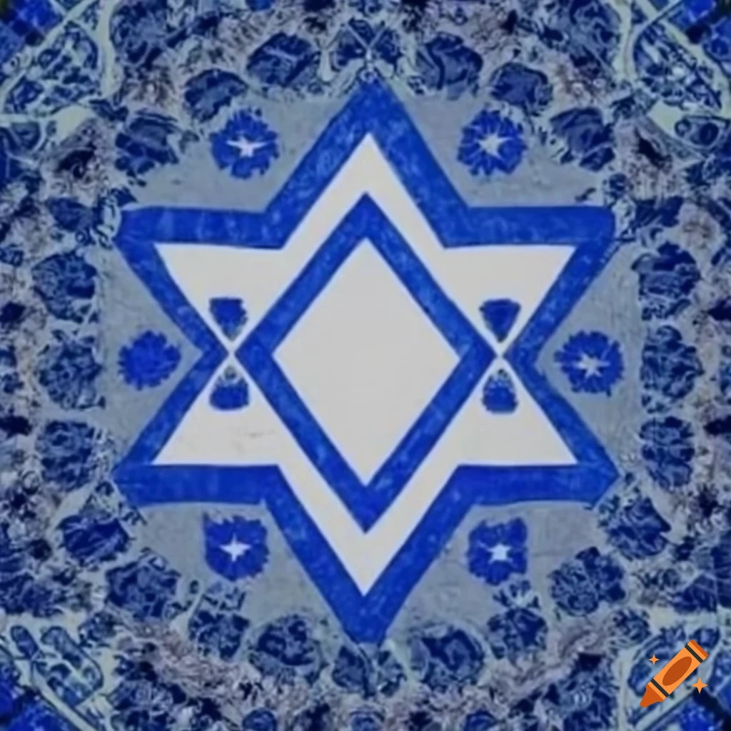 The emblem depicting the United States of Israel