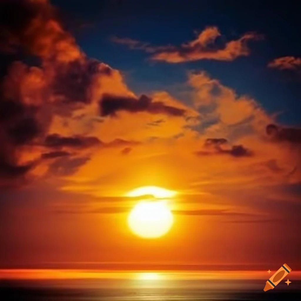 Sun with Newportville written in clouds
