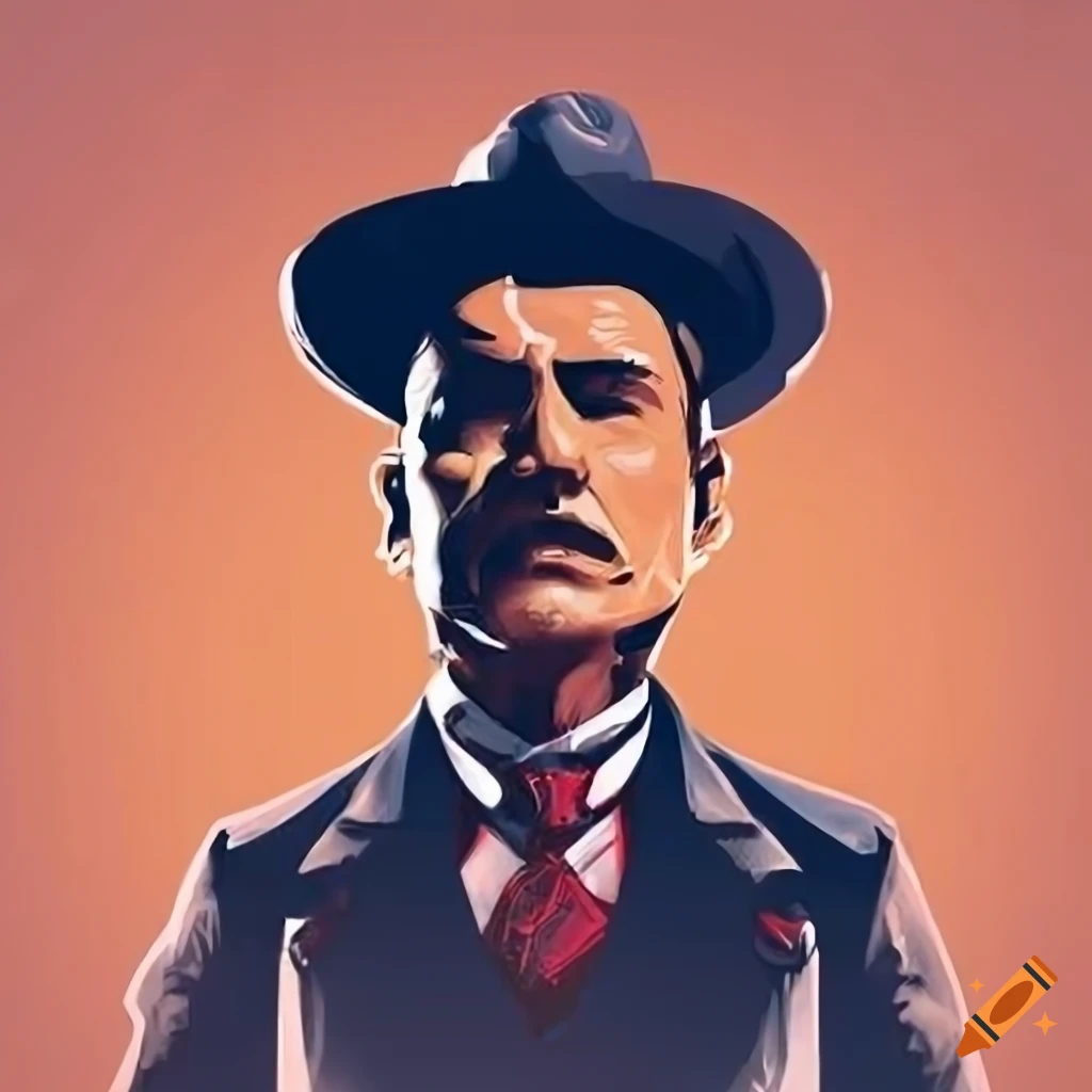 Mafia themed football logo