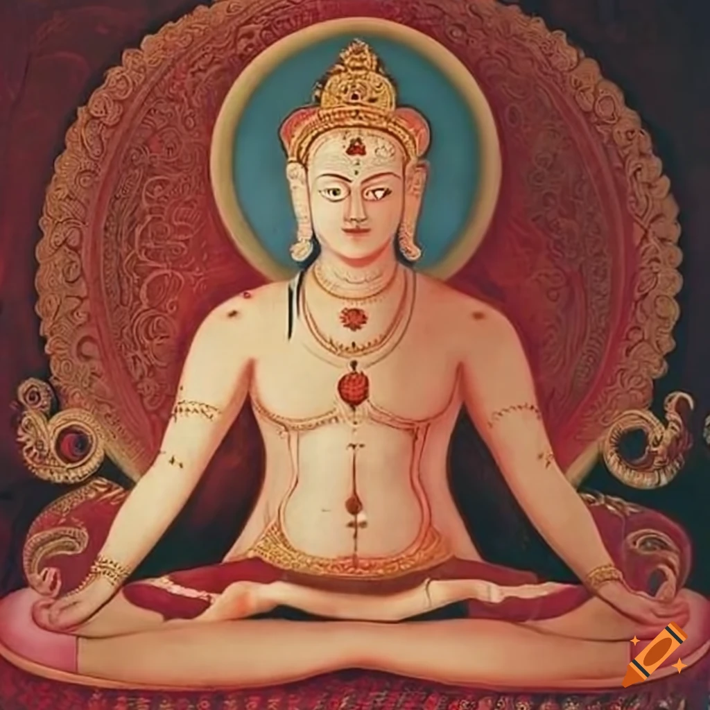 Tantric yoga practice from India