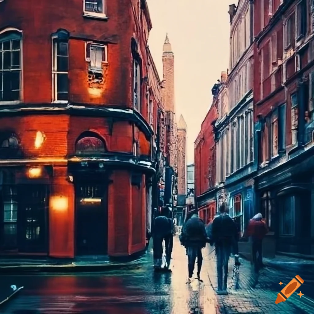 Dublin, Ireland cityscape