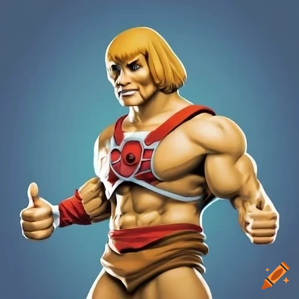 He-Man giving a thumbs up gesture