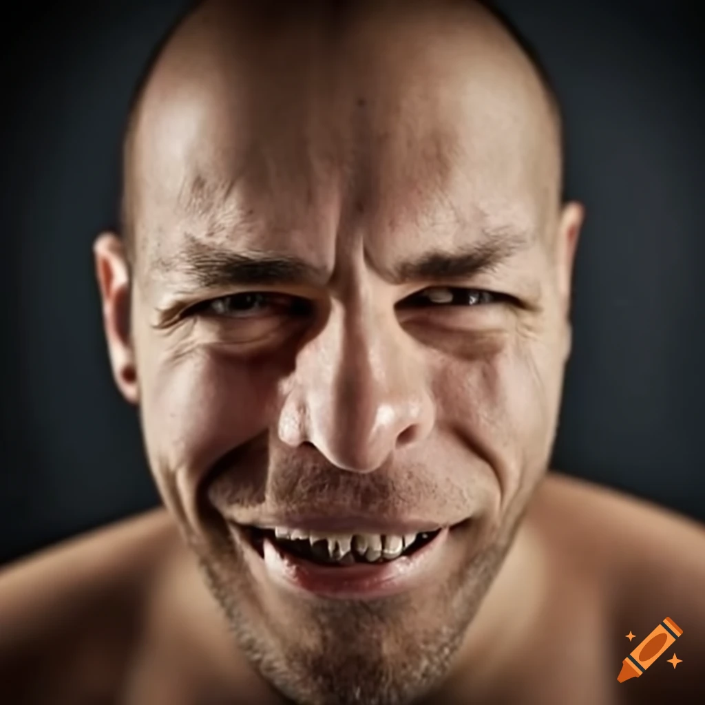 Man with dental issues