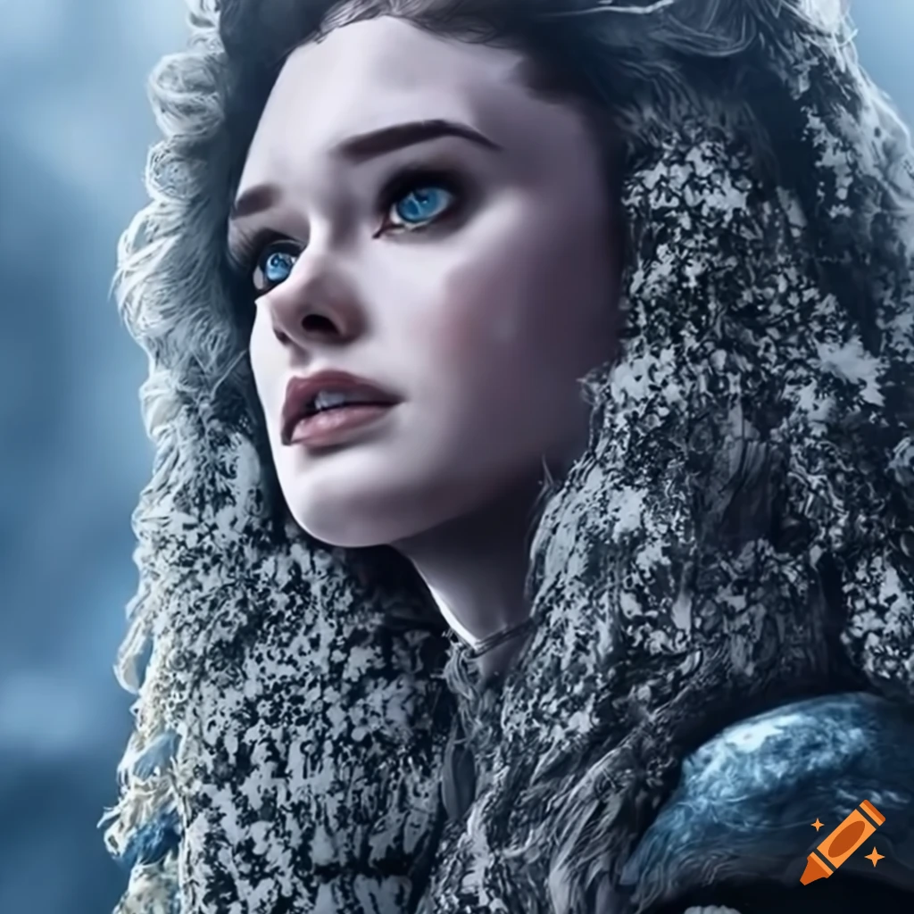 Female character inspired by Jon Snow from Game of Thrones