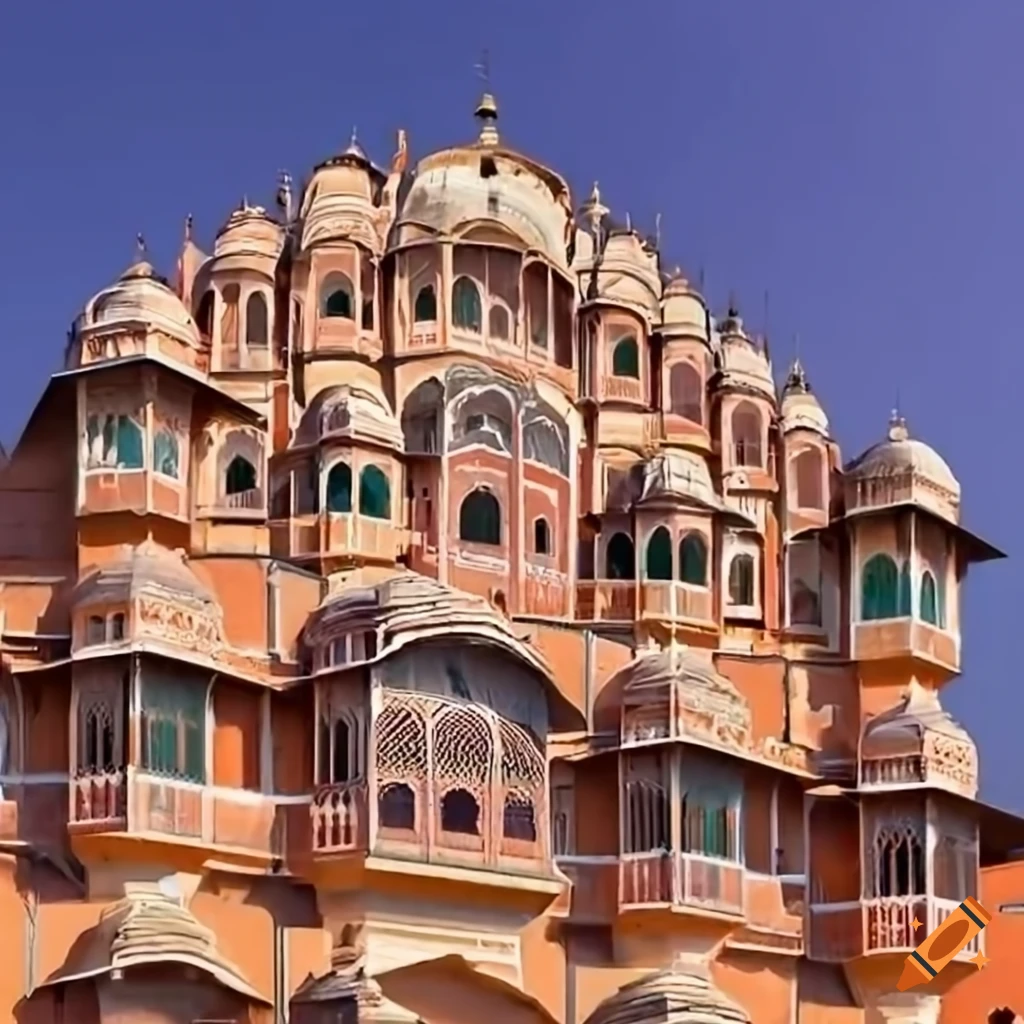 Palace of the Winds architectural wonder in Jaipur, India