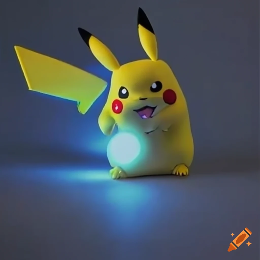 Pikachu engaging in a lightning-fast thumb fight attack