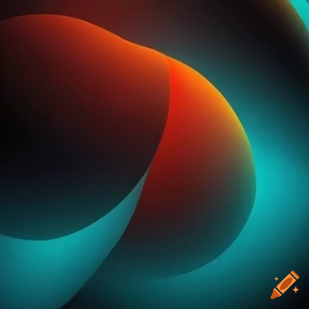 Abstract art with hard lines and shapes