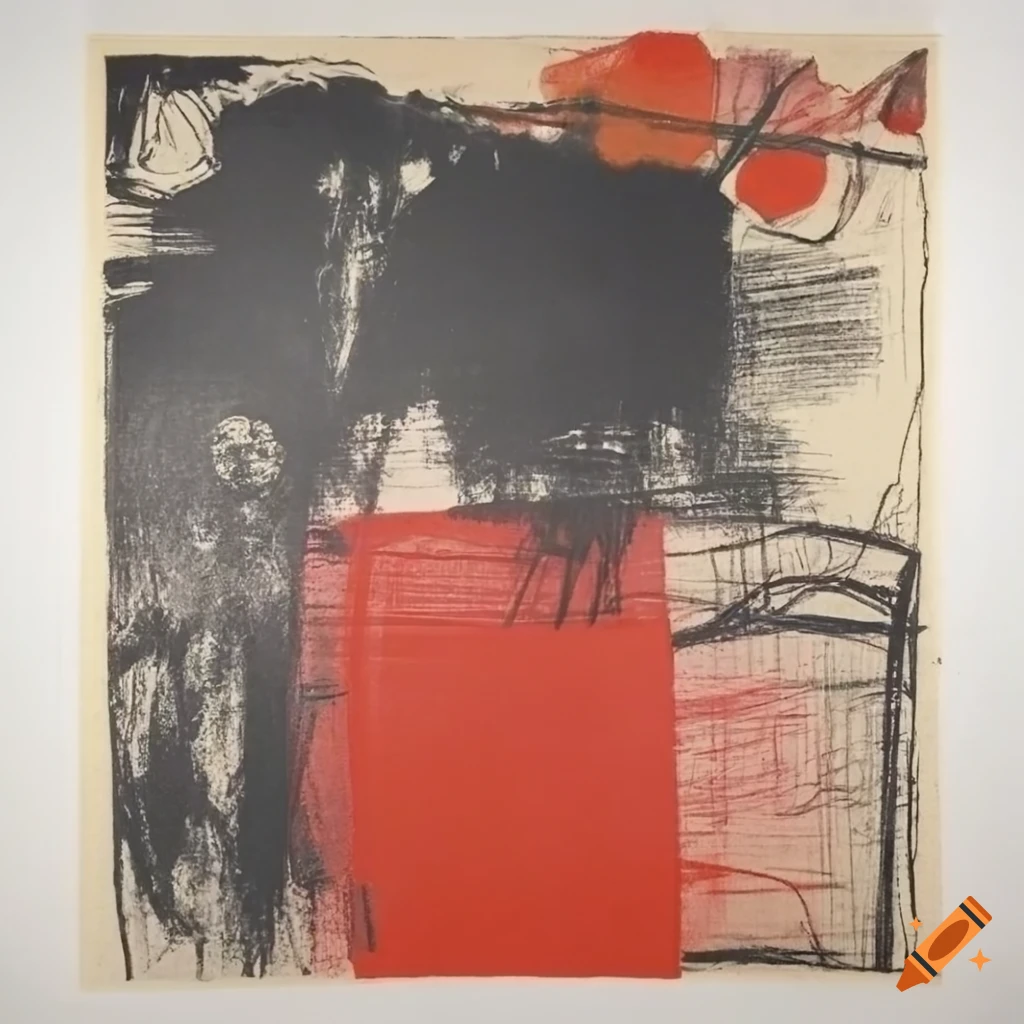 Abstract art collaboration inspired by various artists and styles