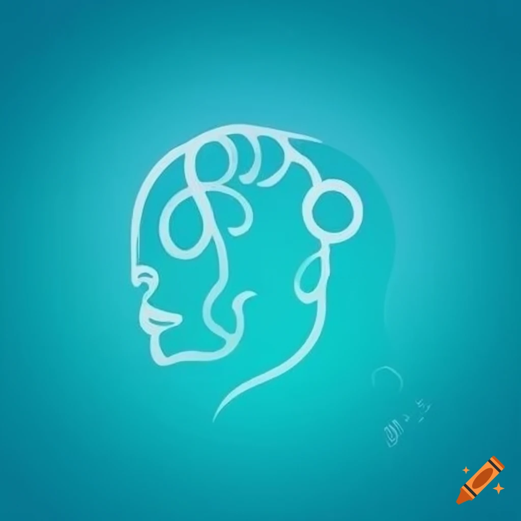 Edu-Terapia professional logo in turquoise and white colors