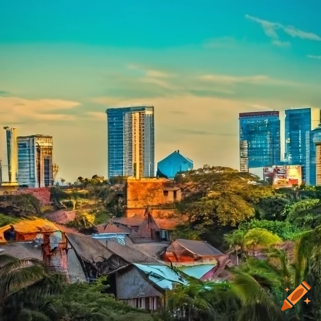 Scenic view of Nairobi, Kenya