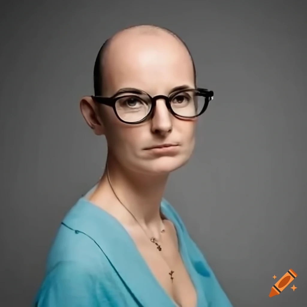 Lucie Castets wearing glasses next to an image of Jean Castex with a bald head