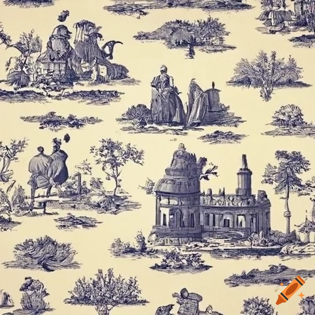 Toile de Jouy pattern
