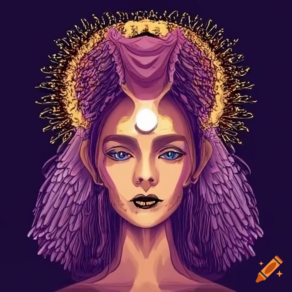 Goddess Adalline Velvet Angel giving commands
