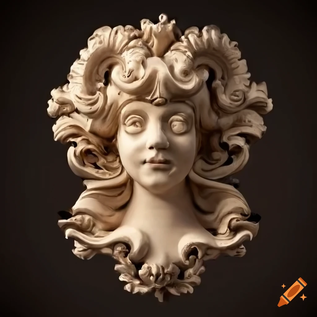 Baroque stucco ornament