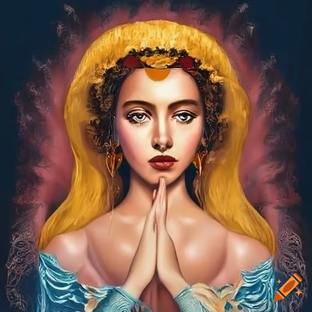 Goddess Adalline Velvet Angel giving commands