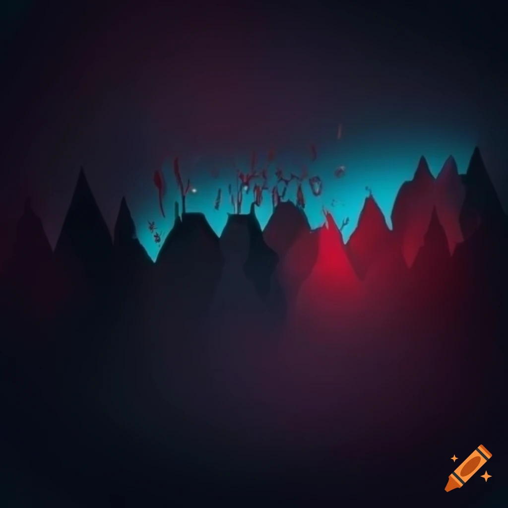 Linkedin background with data science and ecology themes in black and red colors