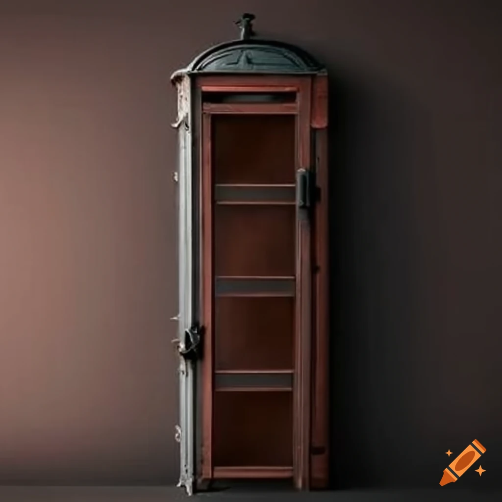 Metal safe door