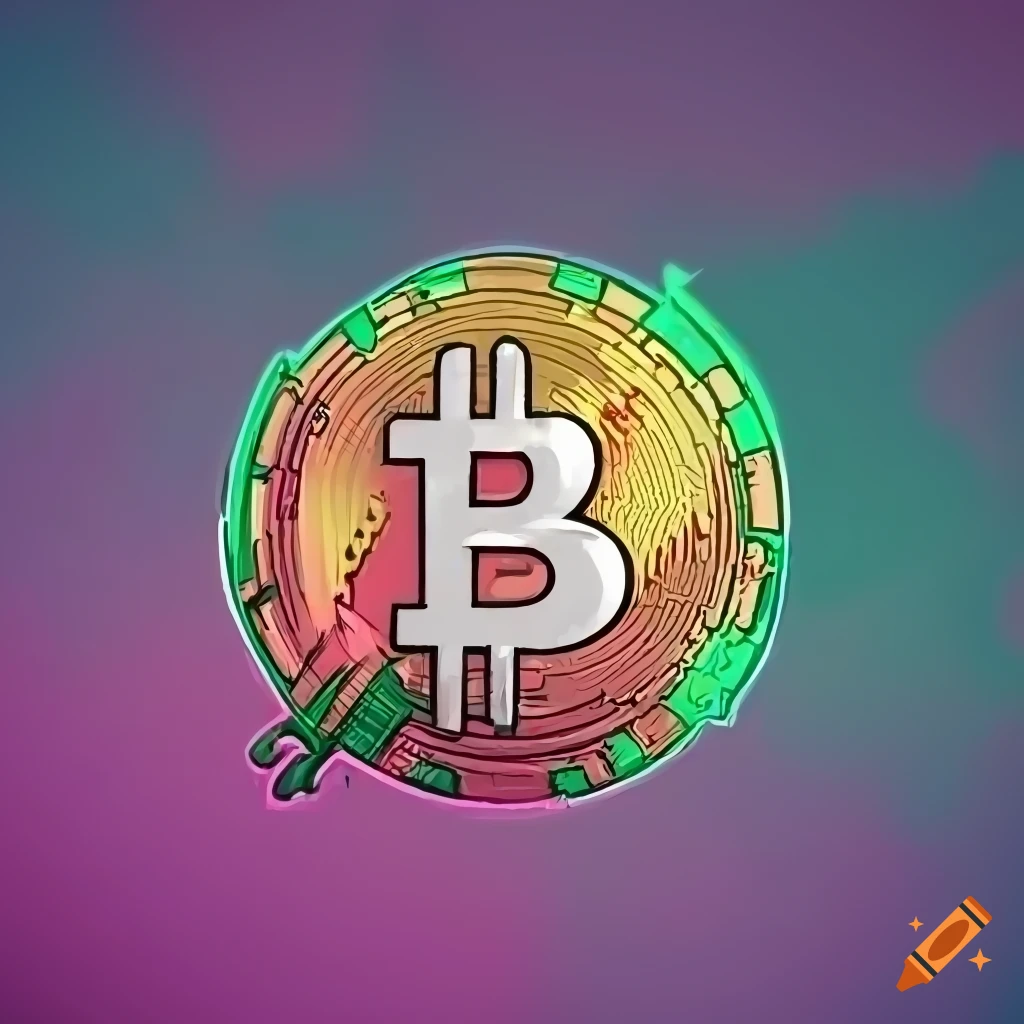 Logo for Crypto Friends in comic/anime style on Craiyon