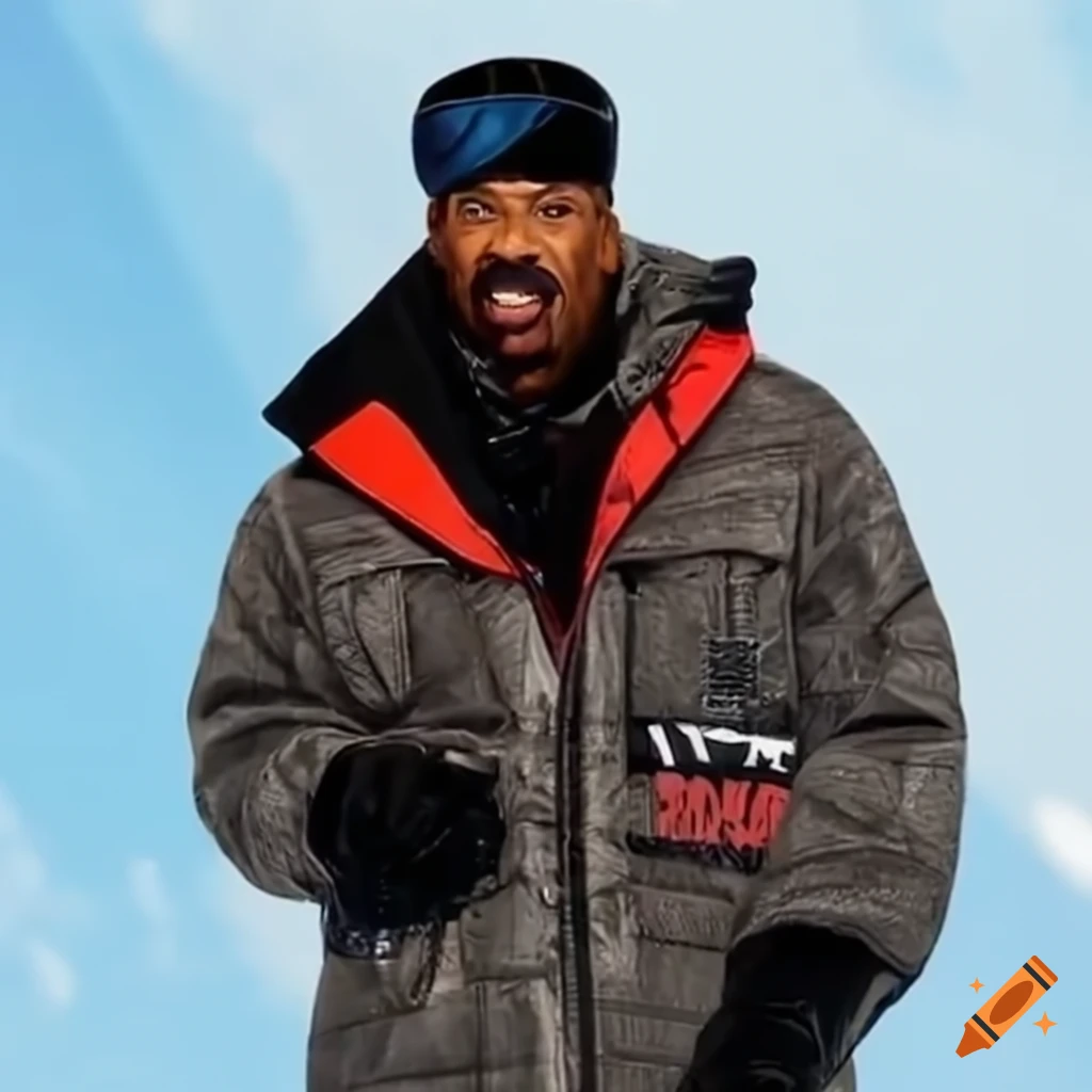 Steve Harvey snowboarding
