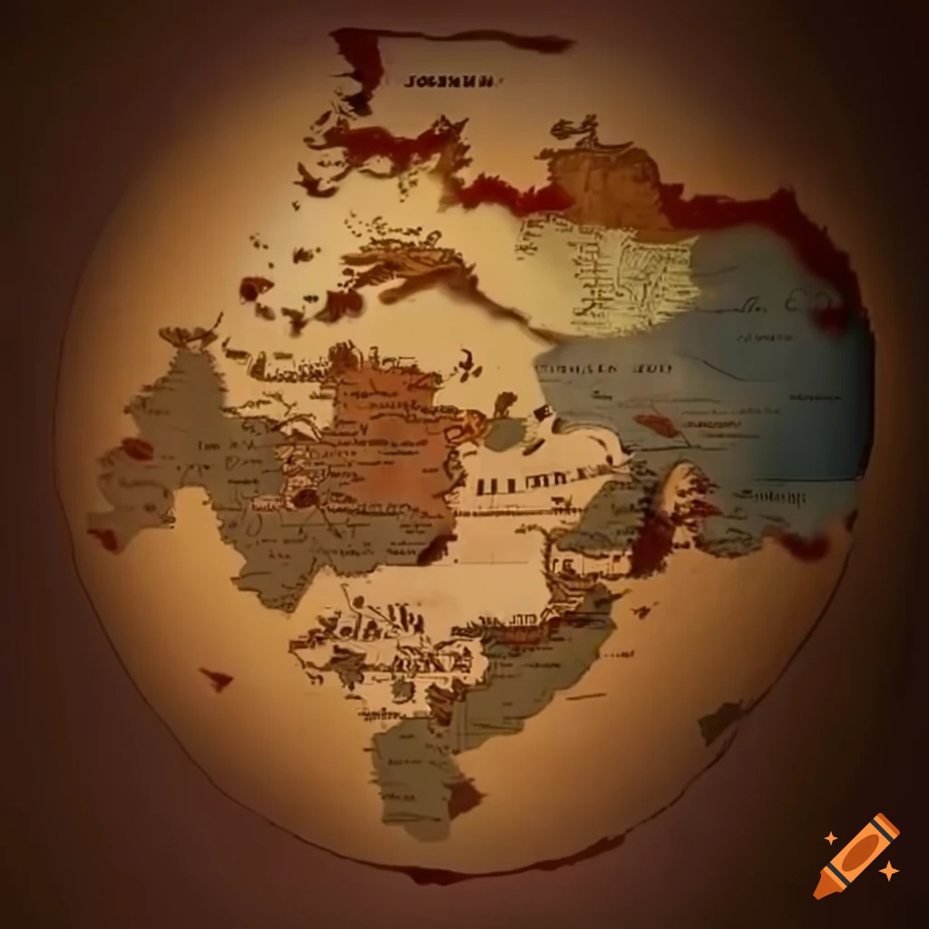 Ancient Roman Empire map with highlighted borders