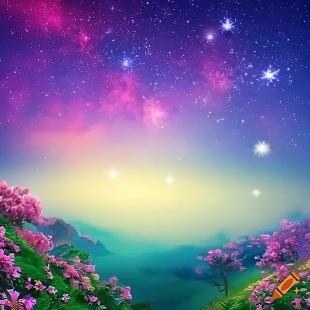 Starry sky representing dreams and aspirations
