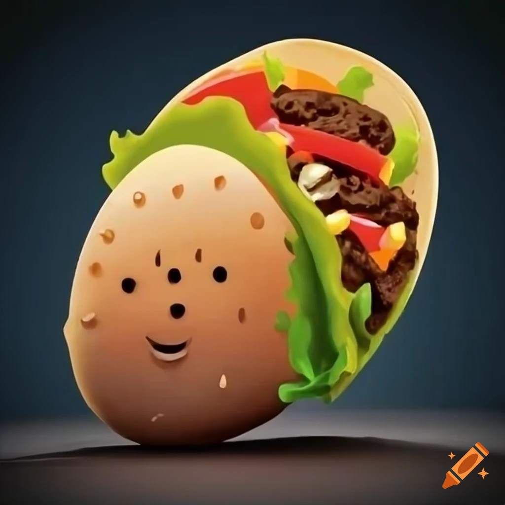 Taco and hamburger combination