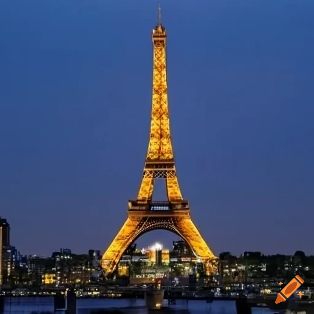 Hyper-realistic vision of Paris during the Olympics with the Eiffel Tower lit up in Olympic colors, surrounded by a vibrant crowd of spectators from around the world, the Seine River