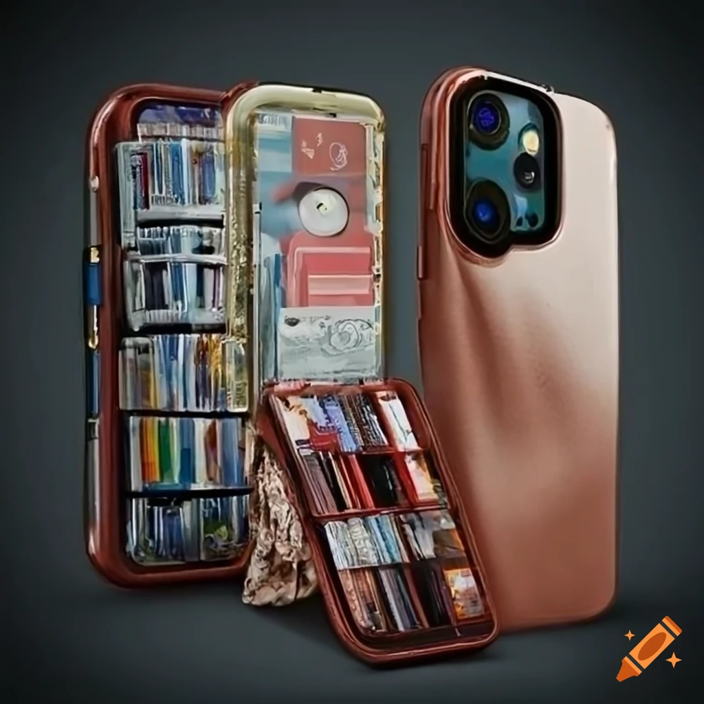 Mobile phone accessories store featuring cases, holders, and accessories