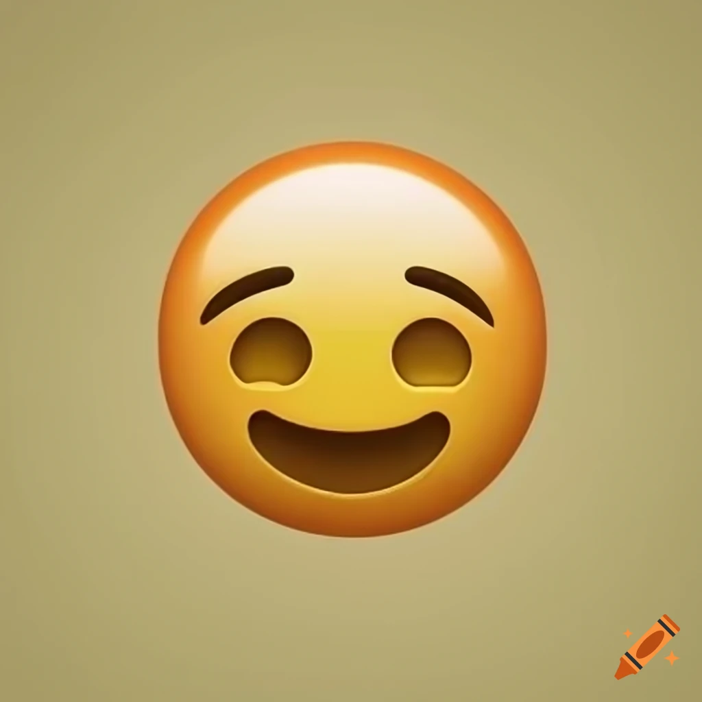 Emoji depicting happy mood