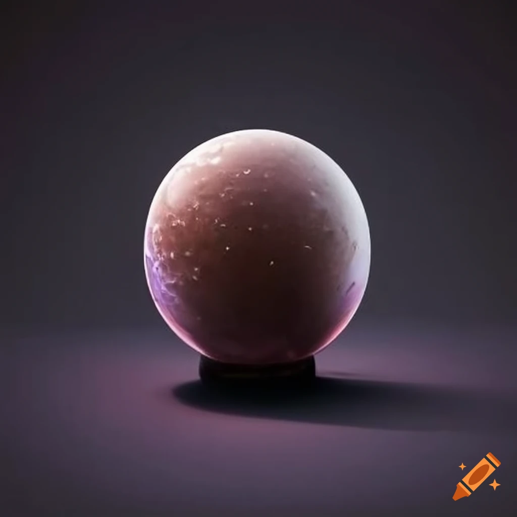 Mysterious sphere filled with caviar