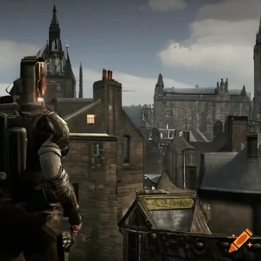 Post-apocalyptic video game Fallout: Edinburgh set in Scotland