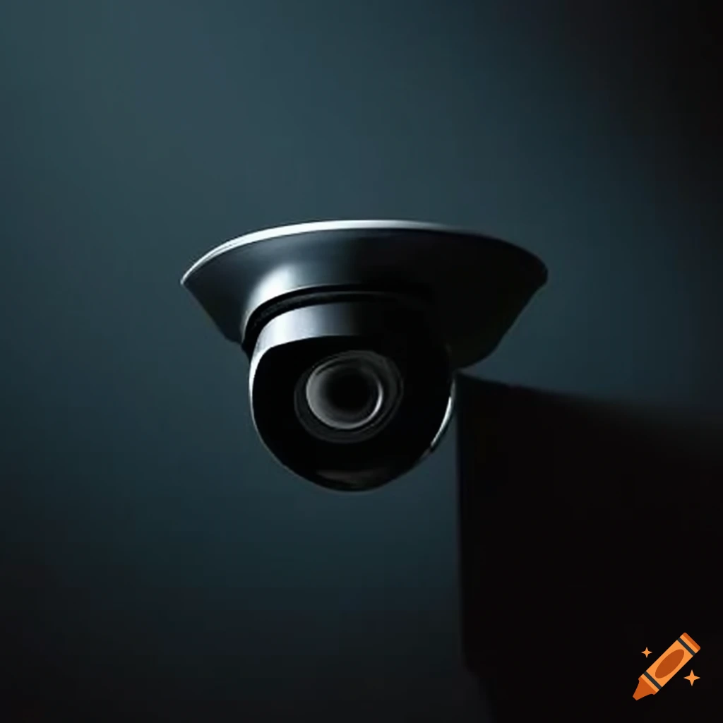 CCTV camera as a police officer
