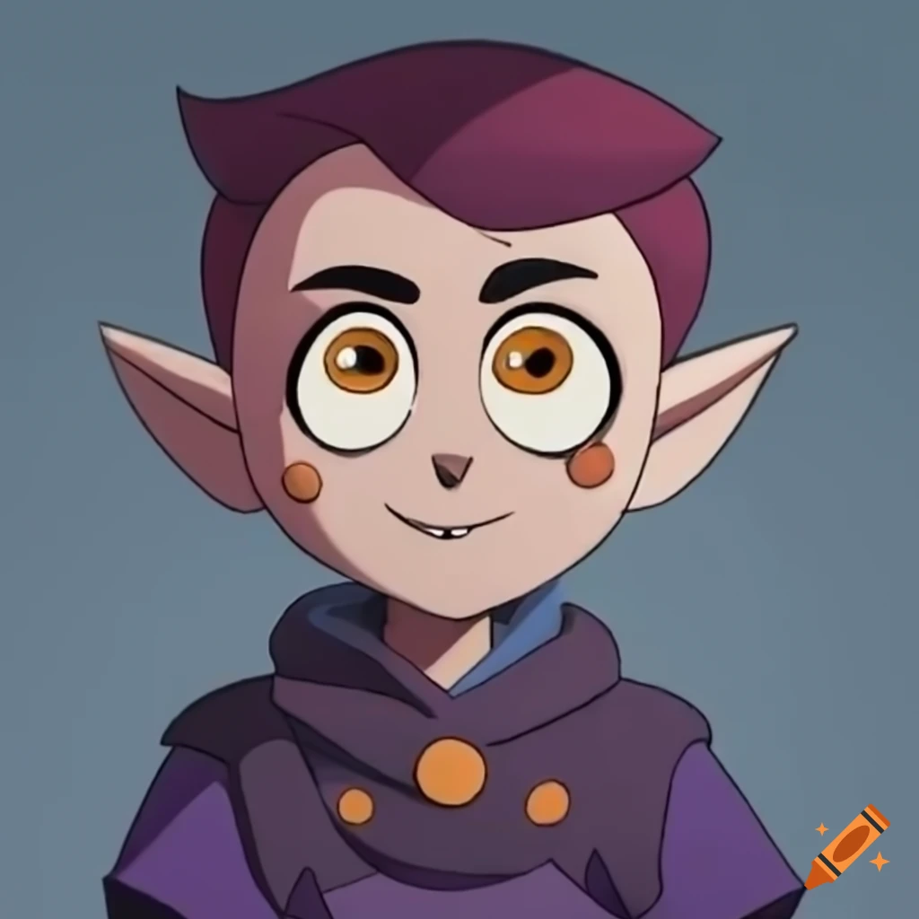 Genderfluid male character named JJ from The Owl House