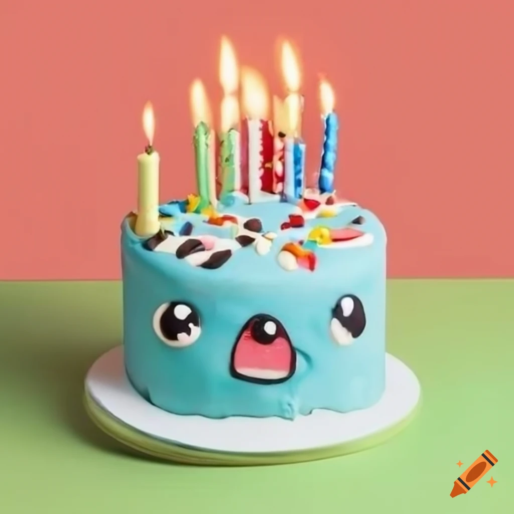 Unique birthday cake design